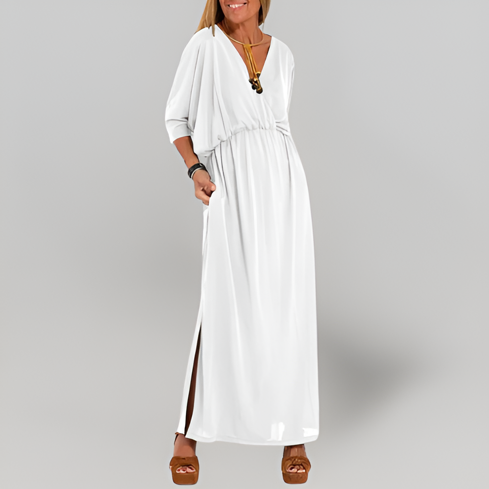 MiaVendi | Women's Cotton Long Sleeve Autumn Dress Casual
