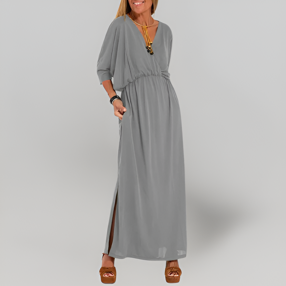 MiaVendi | Women's Cotton Long Sleeve Autumn Dress Casual