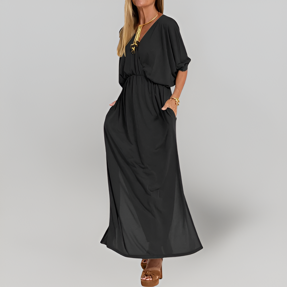MiaVendi | Women's Cotton Long Sleeve Autumn Dress Casual