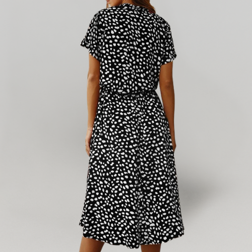MiaVendi | Retro Summer Midi Dress For Women Vintage