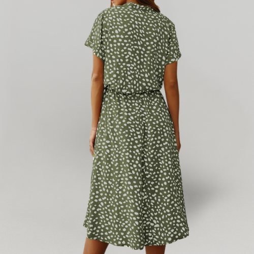 MiaVendi | Retro Summer Midi Dress For Women Vintage