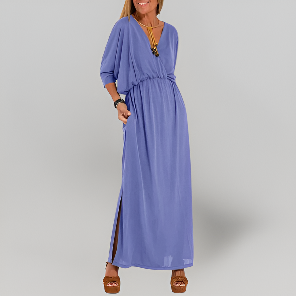MiaVendi | Women's Cotton Long Sleeve Autumn Dress Casual